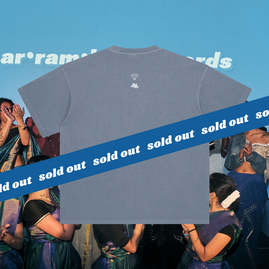ar•ram•bam signature drop shirt - blue // SOLD OUT