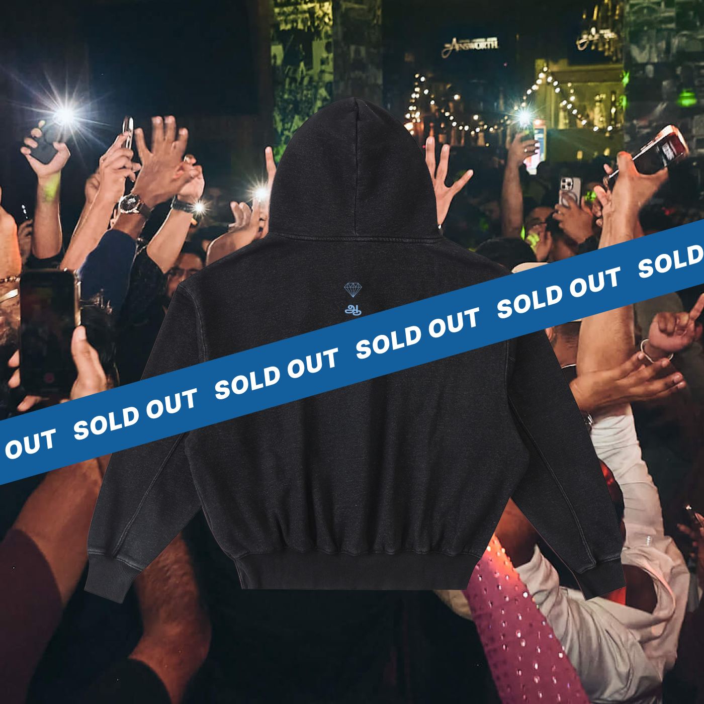 "ar•ram•bam" tamil letters hoodie // SOLD OUT