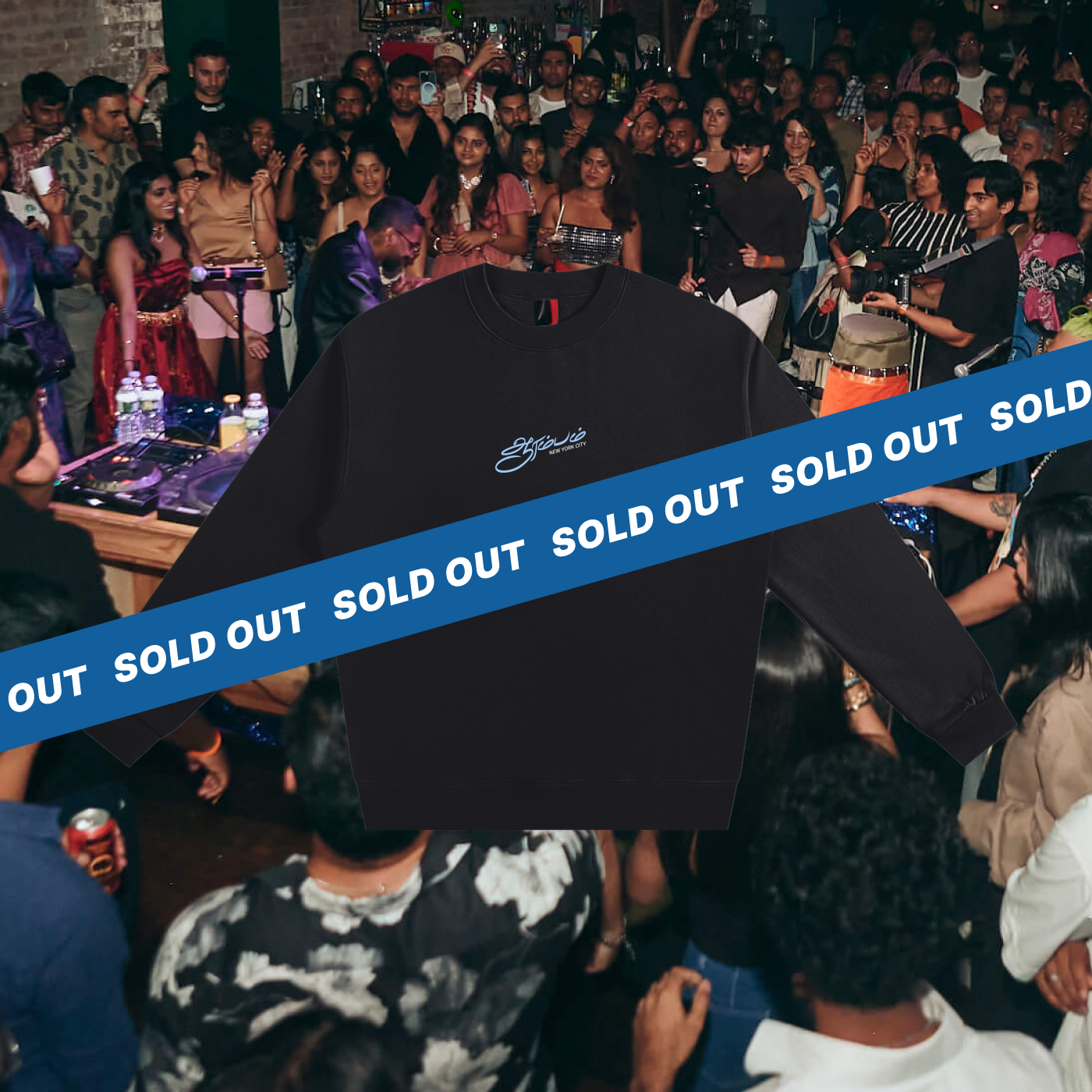 "ar•ram•bam" tamil letters sweatshirt // SOLD OUT